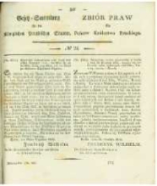 Gesetz-Sammlung für die Königlichen Preussischen Staaten. 1836 No24