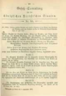 Gesetz-Sammlung für die Königlichen Preussischen Staaten. 1879.09.01 No35