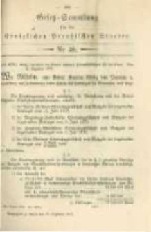 Gesetz-Sammlung für die Königlichen Preussischen Staaten. 1879.12.25 No46