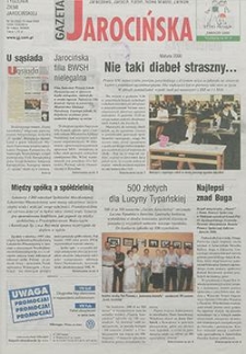 Gazeta Jarocińska 2000.05.19 Nr20(502)