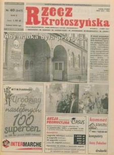 Rzecz Krotoszyńska 1999.10.13 R.10 Nr40(247)