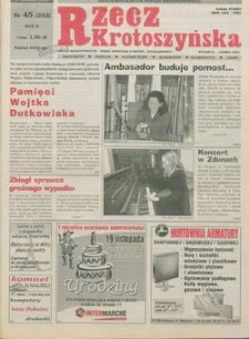Rzecz Krotoszyńska 1999.11.17 R.10 Nr45(252)