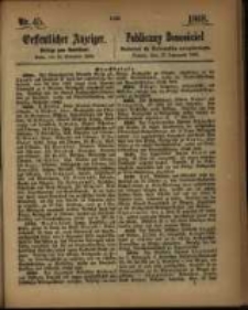 Oeffentlicher Anzeiger. 1868.11.10 Nro.45