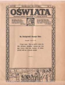 Oświata: bezpłatny dodatek tygodniowy do "Gazety Polskiej" 1933.01.01 R.21 Nr1