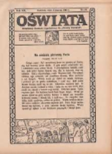 Oświata: bezpłatny dodatek tygodniowy do "Gazety Polskiej" 1933.03.05 R.21 Nr10
