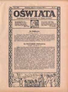 Oświata: bezpłatny dodatek tygodniowy do "Gazety Polskiej" 1933.04.16 R.21 Nr16