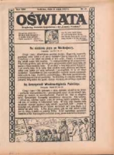 Oświata: bezpłatny dodatek tygodniowy do "Gazety Polskiej" 1933.05.21 R.21 Nr21