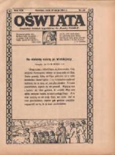 Oświata: bezpłatny dodatek tygodniowy do "Gazety Polskiej" 1933.05.28 R.21 Nr22