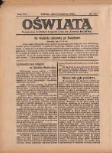 Oświata: bezpłatny dodatek tygodniowy do "Gazety Polskiej" 1933.08.20 R.21 Nr34