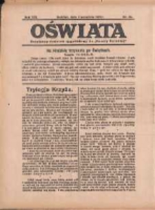 Oświata: bezpłatny dodatek tygodniowy do "Gazety Polskiej" 1933.09.03 R.21 Nr36