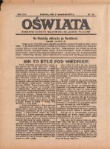 Oświata: bezpłatny dodatek tygodniowy do "Gazety Polskiej" 1933.09.17 R.21 Nr38