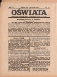 Oświata: bezpłatny dodatek tygodniowy do "Gazety Polskiej" 1933.09.24 R.21 Nr39