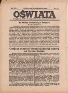 Oświata: bezpłatny dodatek tygodniowy do "Gazety Polskiej" 1933.10.15 R.21 Nr42