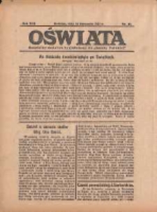 Oświata: bezpłatny dodatek tygodniowy do "Gazety Polskiej" 1933.11.26 R.21 Nr48