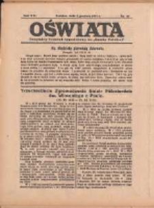 Oświata: bezpłatny dodatek tygodniowy do "Gazety Polskiej" 1933.12.03 R.21 Nr49