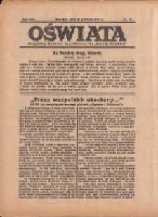 Oświata: bezpłatny dodatek tygodniowy do "Gazety Polskiej" 1933.12.10 R.21 Nr50
