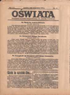 Oświata: bezpłatny dodatek tygodniowy do "Gazety Polskiej" 1933.12.24 R.21 Nr52