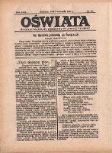 Oświata: bezpłatny dodatek tygodniowy do "Gazety Polskiej" 1934.08.05 R.22 Nr31