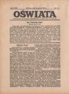 Oświata: bezpłatny dodatek tygodniowy do "Gazety Polskiej" 1935.03.10 R.23 Nr10