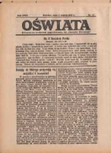Oświata: bezpłatny dodatek tygodniowy do "Gazety Polskiej" 1935.03.17 R.23 Nr11