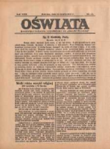 Oświata: bezpłatny dodatek tygodniowy do "Gazety Polskiej" 1935.03.24 R.23 Nr12