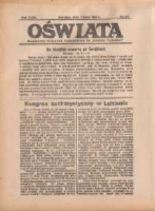 Oświata: bezpłatny dodatek tygodniowy do "Gazety Polskiej" 1935.07.07 R.23 Nr27