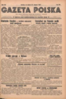 Gazeta Polska: codzienne pismo polsko-katolickie dla wszystkich stanów 1937.08.20 R.41 Nr191