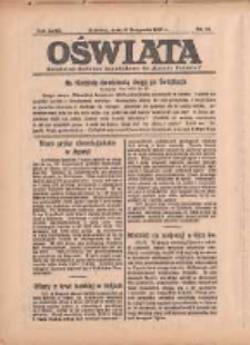 Oświata: bezpłatny dodatek tygodniowy do "Gazety Polskiej" 1935.11.10 R.23 Nr45