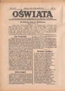 Oświata: bezpłatny dodatek tygodniowy do "Gazety Polskiej" 1936.04.26 R.24 Nr17