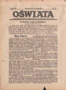 Oświata: bezpłatny dodatek tygodniowy do "Gazety Polskiej" 1936.05.24 R.24 Nr21