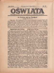 Oświata: bezpłatny dodatek tygodniowy do "Gazety Polskiej" 1936.07.05 R.24 Nr27