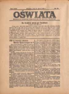 Oświata: bezpłatny dodatek tygodniowy do "Gazety Polskiej" 1936.07.12 R.24 Nr28