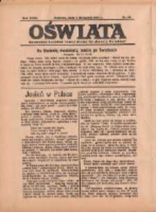 Oświata: bezpłatny dodatek tygodniowy do "Gazety Polskiej" 1936.11.08 R.24 Nr45