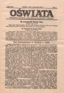 Oświata: bezpłatny dodatek tygodniowy do "Gazety Polskiej" 1937.01.01 R.25 Nr1