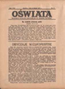 Oświata: bezpłatny dodatek tygodniowy do "Gazety Polskiej" 1937.02.14 R.25 Nr7