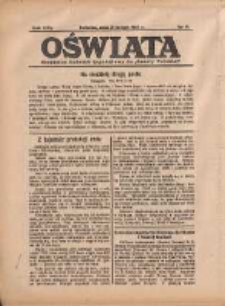 Oświata: bezpłatny dodatek tygodniowy do "Gazety Polskiej" 1937.02.21 R.25 Nr8