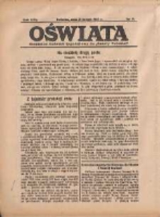 Oświata: bezpłatny dodatek tygodniowy do "Gazety Polskiej" 1937.02.21 R.25 Nr8