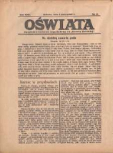 Oświata: bezpłatny dodatek tygodniowy do "Gazety Polskiej" 1937.03.07 R.25 Nr10