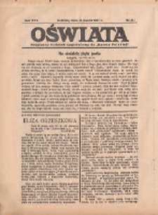 Oświata: bezpłatny dodatek tygodniowy do "Gazety Polskiej" 1937.03.14 R.25 Nr11