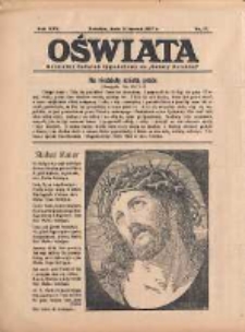 Oświata: bezpłatny dodatek tygodniowy do "Gazety Polskiej" 1937.03.21 R.25 Nr12