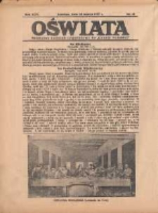 Oświata: bezpłatny dodatek tygodniowy do "Gazety Polskiej" 1937.03.28 R.25 Nr13