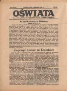 Oświata: bezpłatny dodatek tygodniowy do "Gazety Polskiej" 1937.04.04 R.25 Nr14