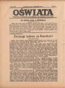 Oświata: bezpłatny dodatek tygodniowy do "Gazety Polskiej" 1937.04.11 R.25 Nr15