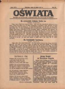 Oświata: bezpłatny dodatek tygodniowy do "Gazety Polskiej" 1937.05.16 R.25 Nr20