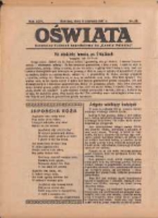 Oświata: bezpłatny dodatek tygodniowy do "Gazety Polskiej" 1937.06.06 R.25 Nr23