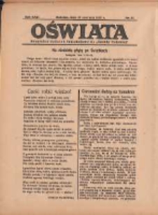 Oświata: bezpłatny dodatek tygodniowy do "Gazety Polskiej" 1937.06.20 R.25 Nr25