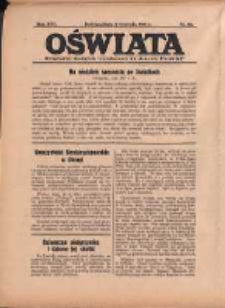 Oświata: bezpłatny dodatek tygodniowy do "Gazety Polskiej" 1937.09.05 R.25 Nr36