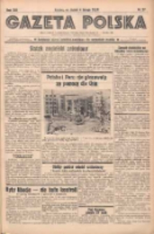 Gazeta Polska: codzienne pismo polsko-katolickie dla wszystkich stanów 1938.02.04 R.42 Nr27