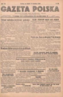 Gazeta Polska: codzienne pismo polsko-katolickie dla wszystkich stanów 1938.04.16 R.42 Nr89