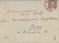 List Józefa Ignacego Kraszewskiego do Wawrzyńca Benzelstjerny-Engeströma z 19 marca 1884 roku